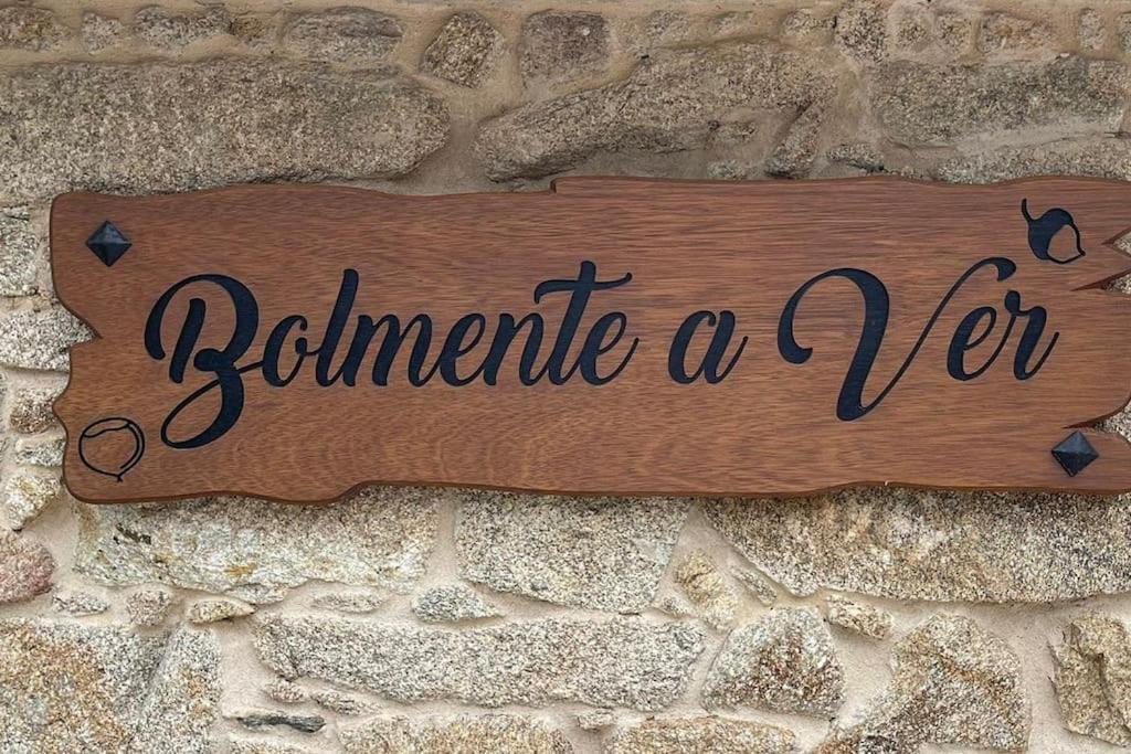 索尔波Casa Bolmente A Ver En La Ribeira Sacra.别墅 外观 照片